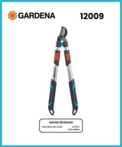TIJERA DE DOS MANOS PICO LORO EXTENDIBLE MARCA GARDENA MOD 12009