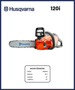 MOTOSIERRA A BATERIA MARCA HUSQVARNA MOD 120i