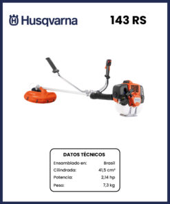 DESBROZADORA MARCA HUSQVARNA MOD 143RS