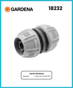 CONECTOR DE MANGUERA MARCA GARDENA COD 18232
