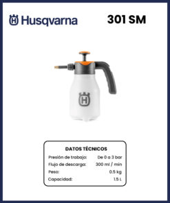 PULVERIZADOR MANUAL MARCA HUSQVARNA MOD 301SM