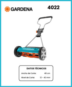 CORTACESPED MANUAL MARCA GARDENA COD 4022