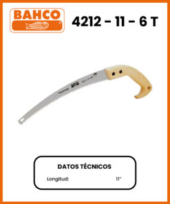 SERRUCHO MARCA BAHCO MOD 4212-11-6T