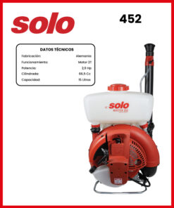 MOTOFUMIGADORA MARCA SOLO MOD 452