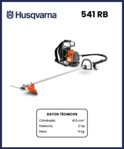 DESBROZADORA A MOCHILA MARCA HUSQVARNA MOD 541RB