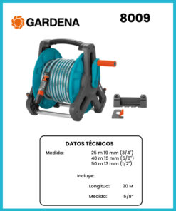 SOPORTE DE MANGUERA MARCA GARDENA COD 8009