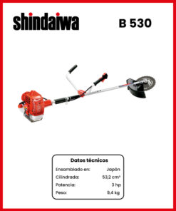 DESBROZADORA MARCA SHINDAIWA MOD B530
