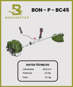 DESBROZADORA MARCA BONHOEFFER MOD BON-P-BC45