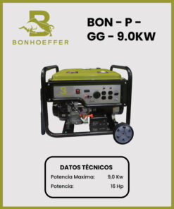 GENERADOR MARCA BONHOEFFER MOD BON-P-GG-9.0KW