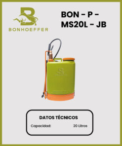 PULVERIZADOR MANUAL MARCA BONHOEFFER MOD BON-P-MS20L-JB
