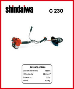 DESBROZADORA MARCA SHINDAIWA MOD C230