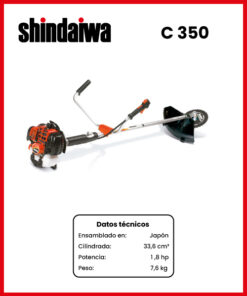 DESBROZADORA MARCA SHINDAIWA MOD C350