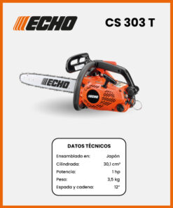 MOTOSIERRA MARCA ECHO MOD CS303T