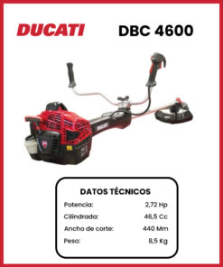 DESBROZADORA MARCA DUCATI MOD DBC4600