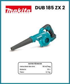 SOPLADOR A BATERIA MARCA MAKITA MOD DUB185ZX2