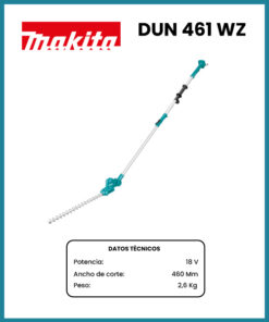 CORTASETOS DE ALTURA A BATERIA MARCA MAKITA MOD DUN461WZ