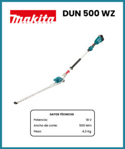CORTASETOS DE ALTURA MARCA MAKITA MOD DUN500WZ