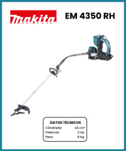 DESBROZADORA A MOCHILA MARCA MAKITA MOD EM4350RH