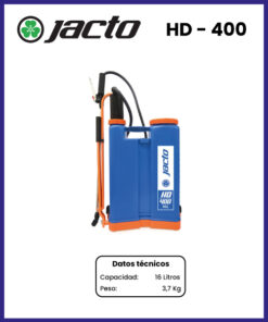 PULVERIZADOR MANUAL MARCA JACTO MOD HD-400