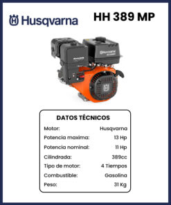 MOTOR ESTACIONARIO MARCA HUSQVARNA MOD HH389MP