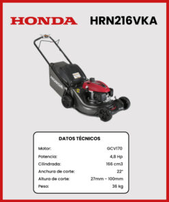 CORTACESPED MARCA HONDA MOD HRN216VKA