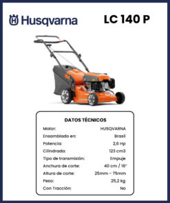 CORTACESPED MARCA HUSQVARNA MOD LC140P