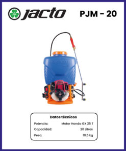 MOTOPULVERIZADOR MARCA JACTO MOD PJM-20