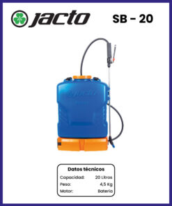 PULVERIZADOR A BATERIA MARCA JACTO MOD SB-20