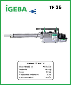 TERMONEBULIZADOR MARCA IGEBA MOD TF35