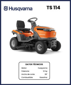 TRACTOR MARCA HUSQVARNA MOD TS114