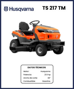 TRACTOR MARCA HUSQVARNA MOD TS217TM