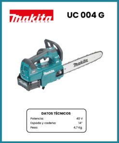 MOTOSIERRA A BATERIA MARCA MAKITA MOD UC004G