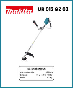 DESBROZADORA A BATERIA MARCA MAKITA MOD UR012GZ02