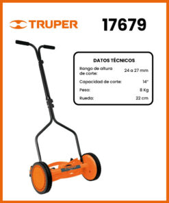 CORTACESPED MANUAL MARCA TRUPER MOD 17679