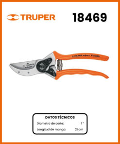 TIJERA DE MANO PICO LORO MARCA TRUPER MOD 18469