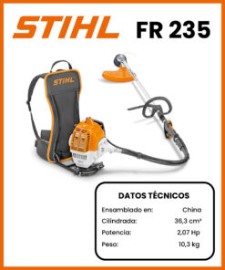 DESBROZADORA A MOCHILA MARCA STIHL MOD FR235