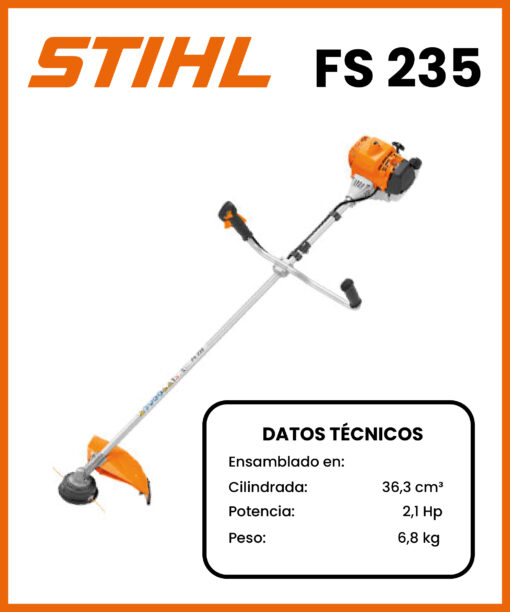 DESBROZADORA MARCA STIHL MOD FS235