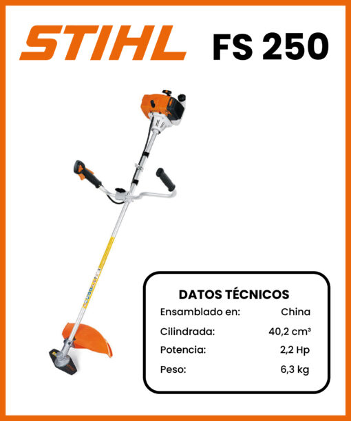 DESBROZADORA MARCA STIHL FS250