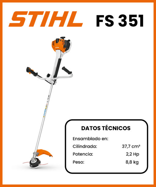 DESBROZADORA MARCA STIHL MOD FS351