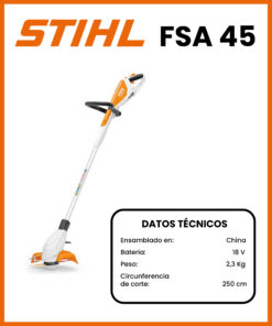 DESBROZADORA A BATERIA MARCA STIHL MOD FSA45