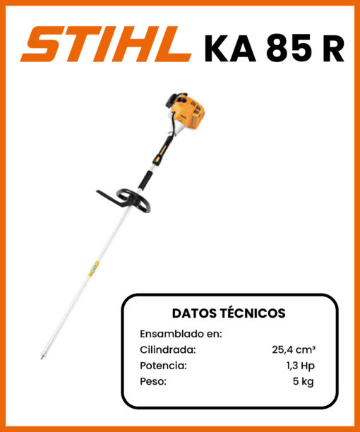 EQUIPO MULTIUSO MARCA STIHL MOD KA85R