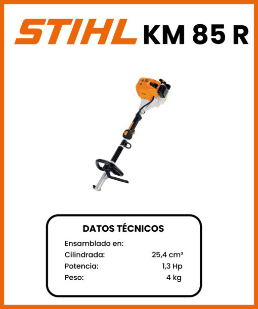 EQUIPO MULITUSO MARCA STIHL MOD KM85R