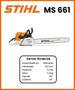 MOTOSIERRA MARCA STIHL MOD MS661