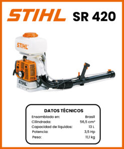 MOTOFUMIGADORA MARCA STIHL MOD SR420