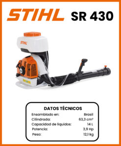 MOTOFUMIGADORA MARCA STIHL MOD SR430