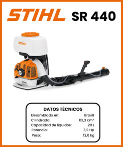 MOTOFUMIGADORA MARCA STIHL MOD SR440