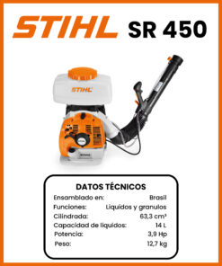 MOTOFUMIGADORA MARCA STIHL MOD SR450